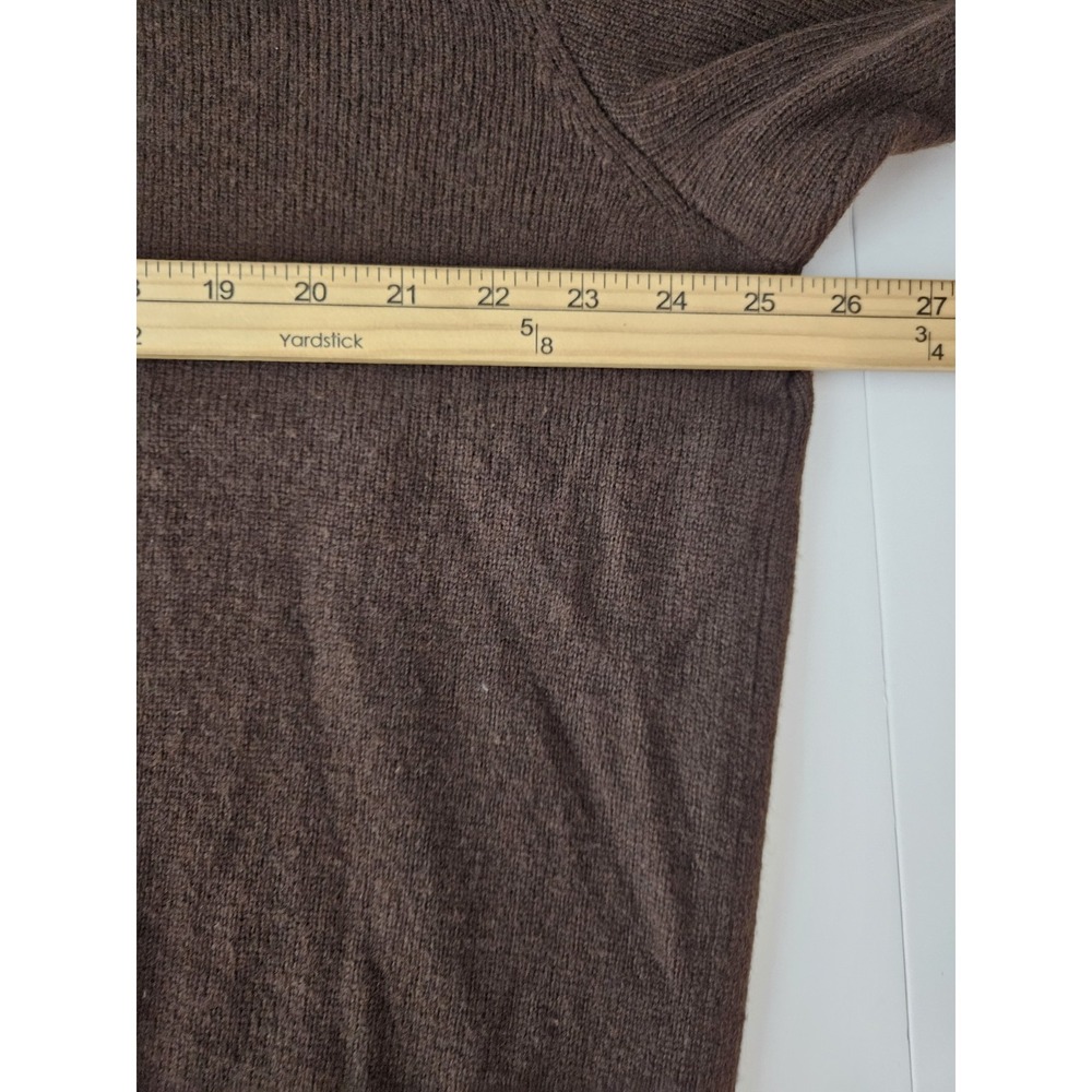 Polo Ralph Lauren Men's Vintage Long Sleeve Lambswool Knit Sweater Brown 2XL - Picture 6 of 7